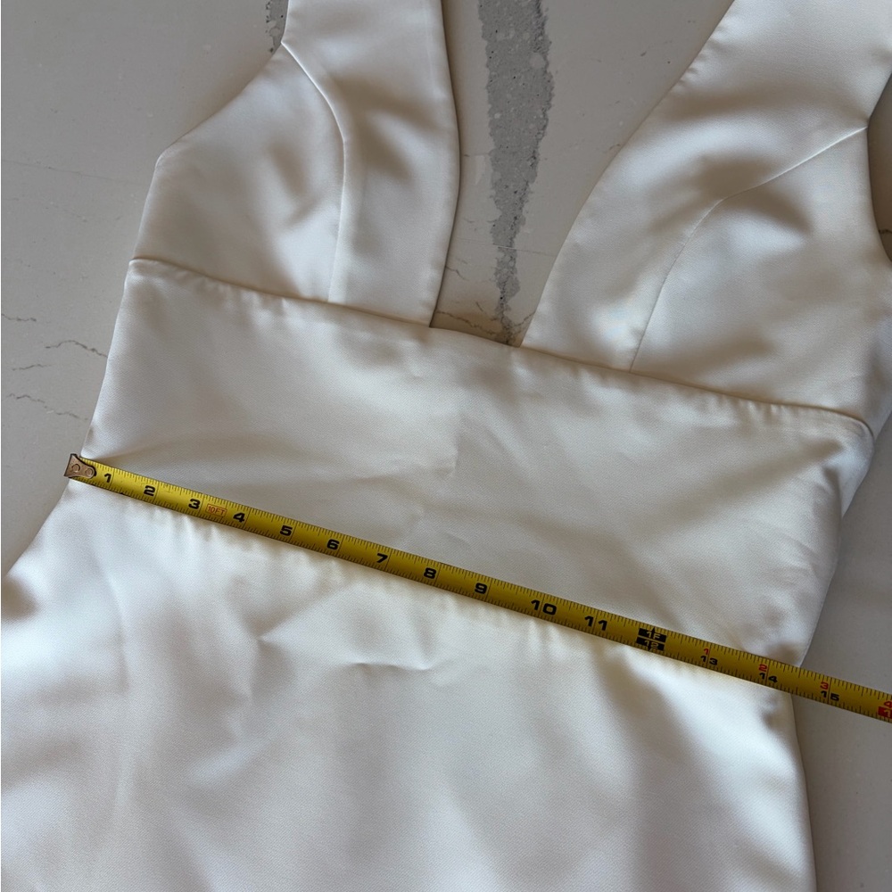 Sarah Seven White Midi Dress - Picture 6 of 9